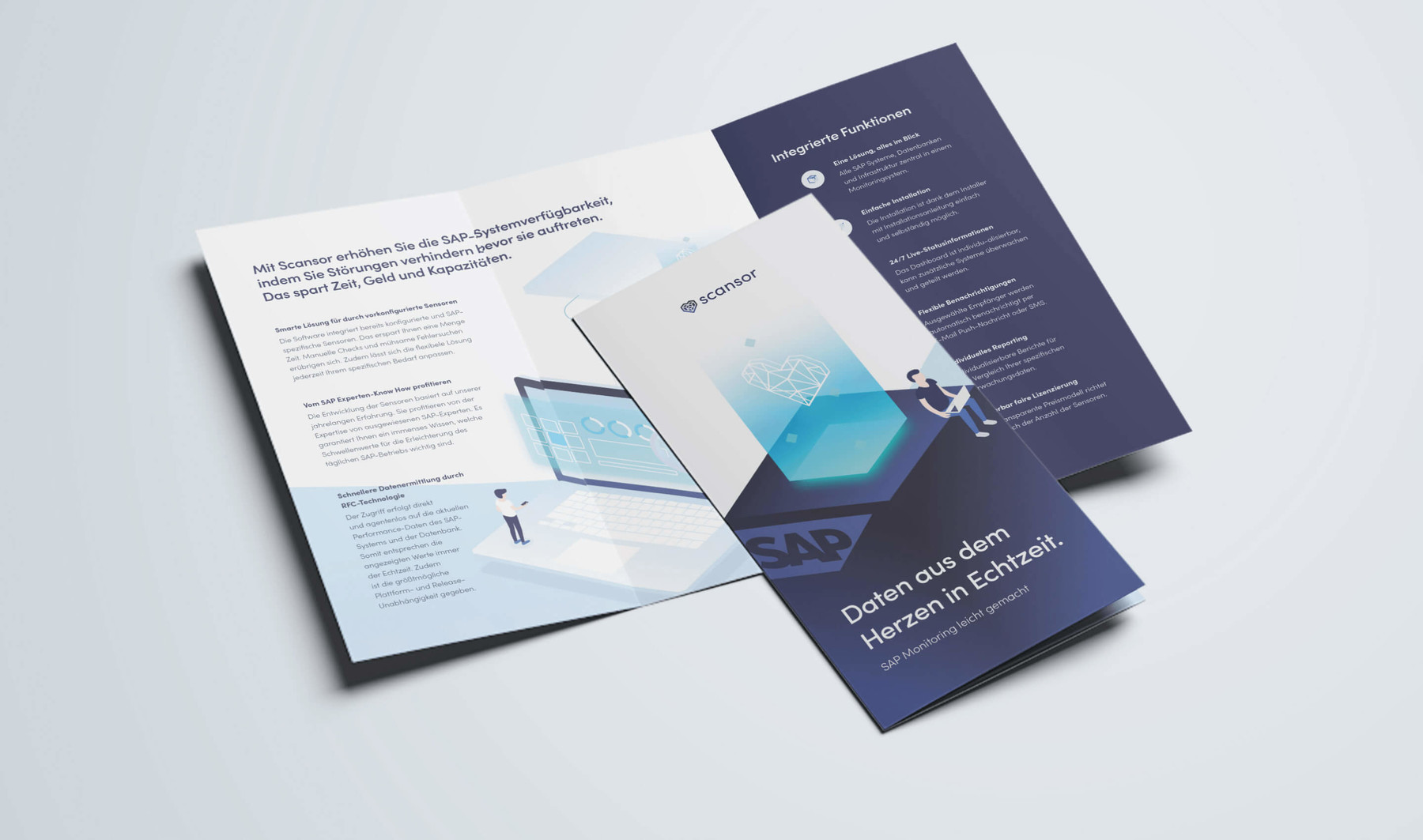 Scansor Branding brocures
