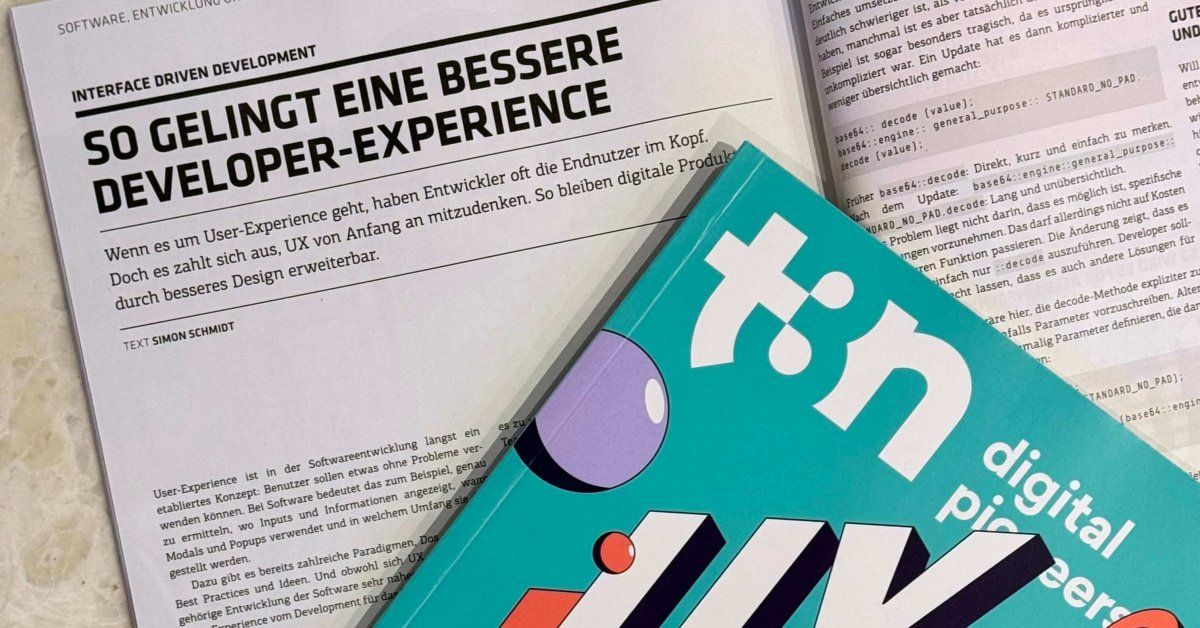 t3n: Interface Driven Development - Insights - Format D